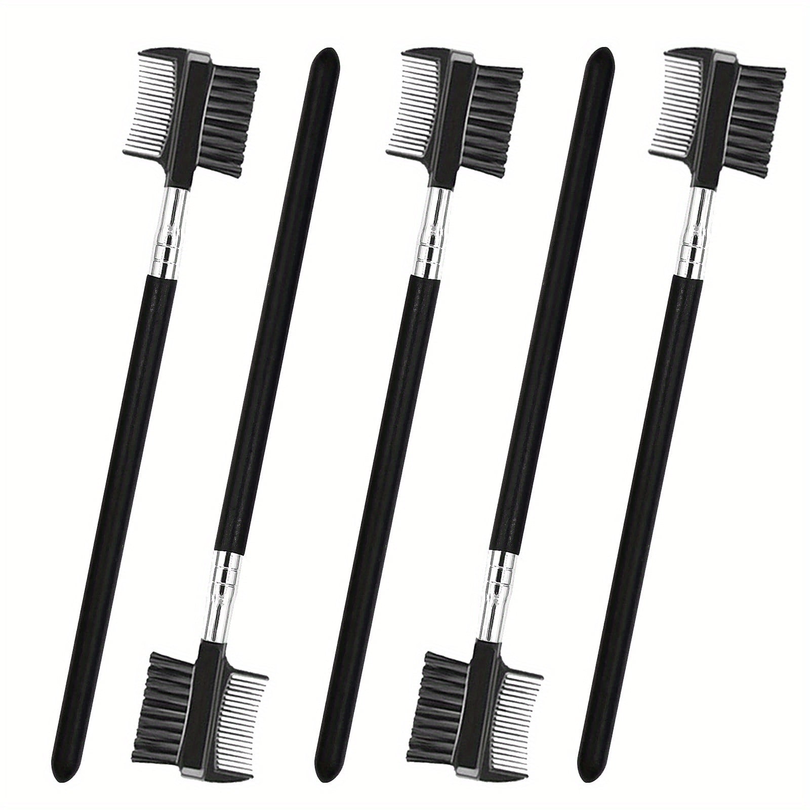 Eyelash Comb Eyebrow Comb Set for Separating Lashes and Keeping Eyebrows Tidy