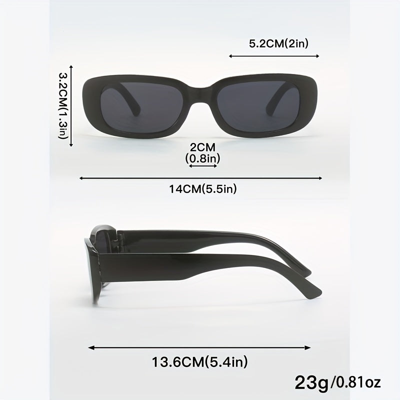 3 Pairs UV400 Sunglasses Anti Glare Men Women Vacation Beach Travel