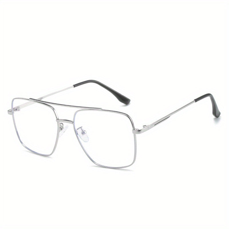 Clear Lens Glasses for Students Metal Nearsighted Spectacles