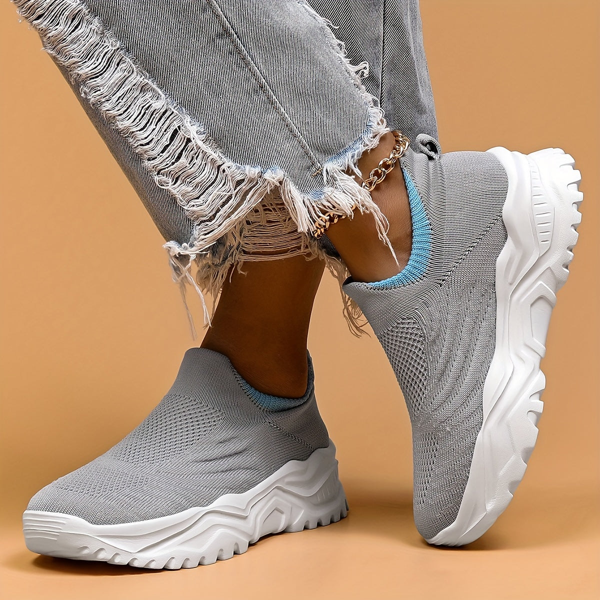 Women's Mesh Non Slip Sneakers Breathable Running Shoes