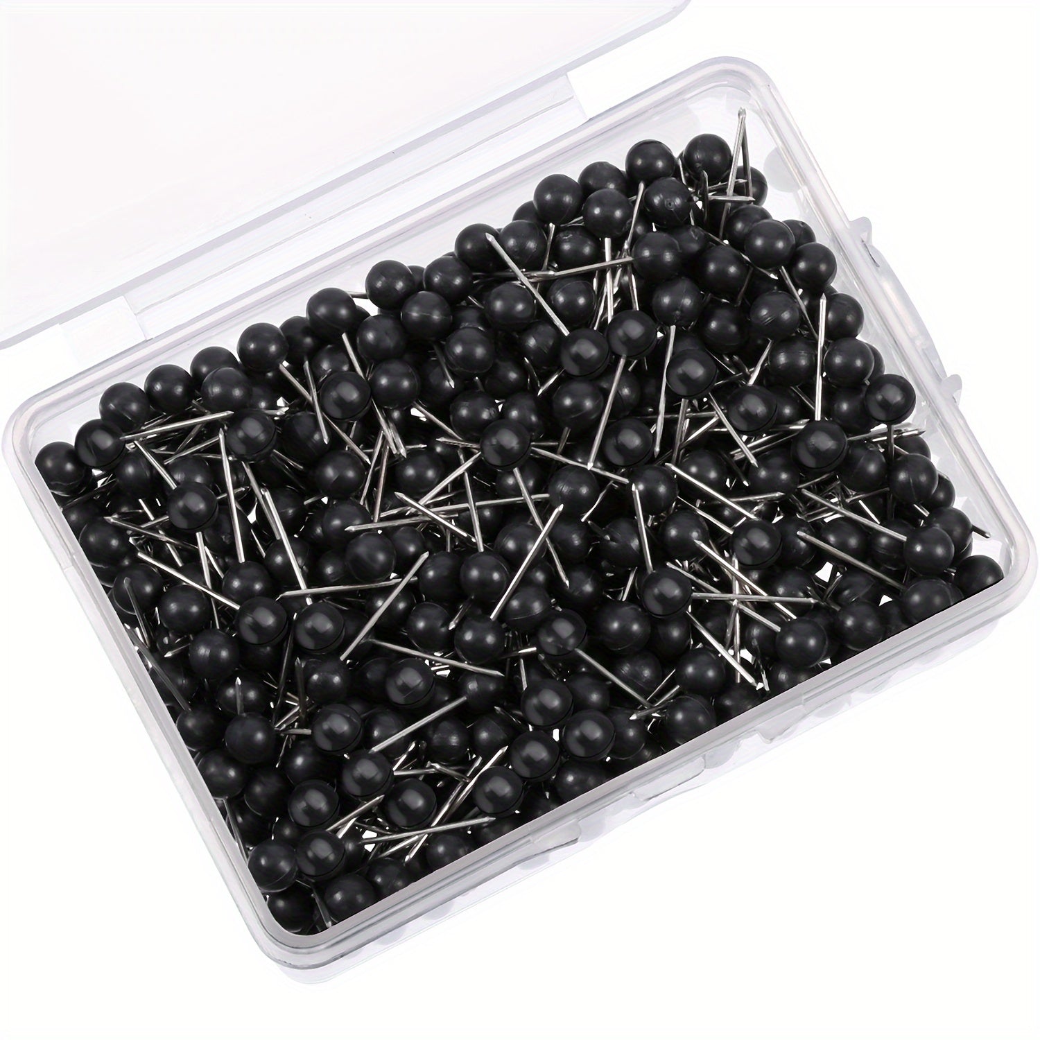 200pcs Small Round Ball Head Decorative Push Pins for Travel Map Art