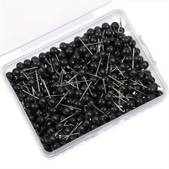200pcs Small Round Ball Head Decorative Push Pins for Travel Map Art