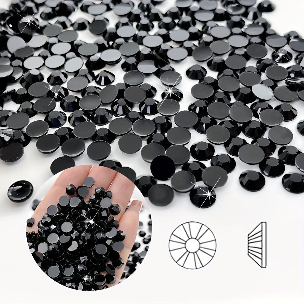 Flat Back Rhinestones Set for Crafts & Makeup
