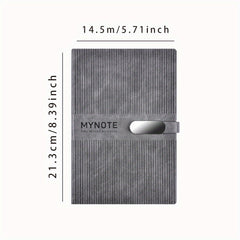 A5 Business Notepad Elegant Design Work Record Book 21x14cm