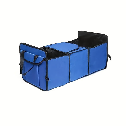 Car Trunk Organizer Storage Box Collapsible Non Slip Auto Cargo Storage