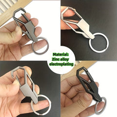 Men's Car Waist Keychain Zinc Alloy Metal Corrosion Resistant
