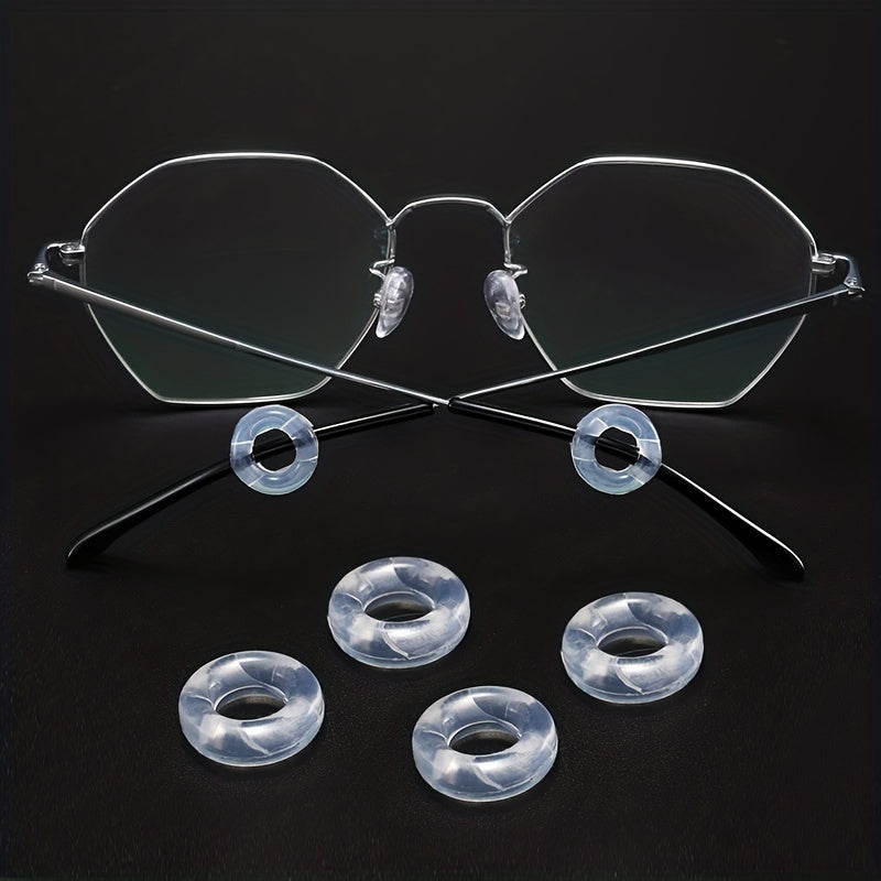6 Pairs Glasses Ear Grip Sports Eyeglasses Strap Holder Silicone Non-slip
