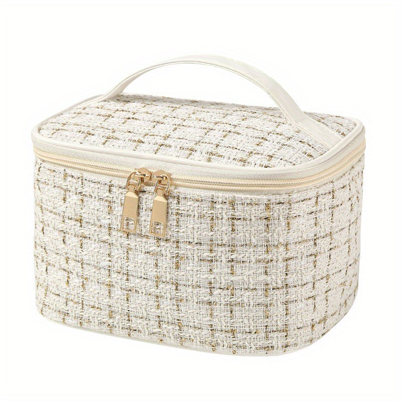 Makeup Bag Large Capacity Travel Organizer Toiletry Bag for Women with Handle