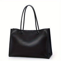 Large Leather Work Tote Bag for Women