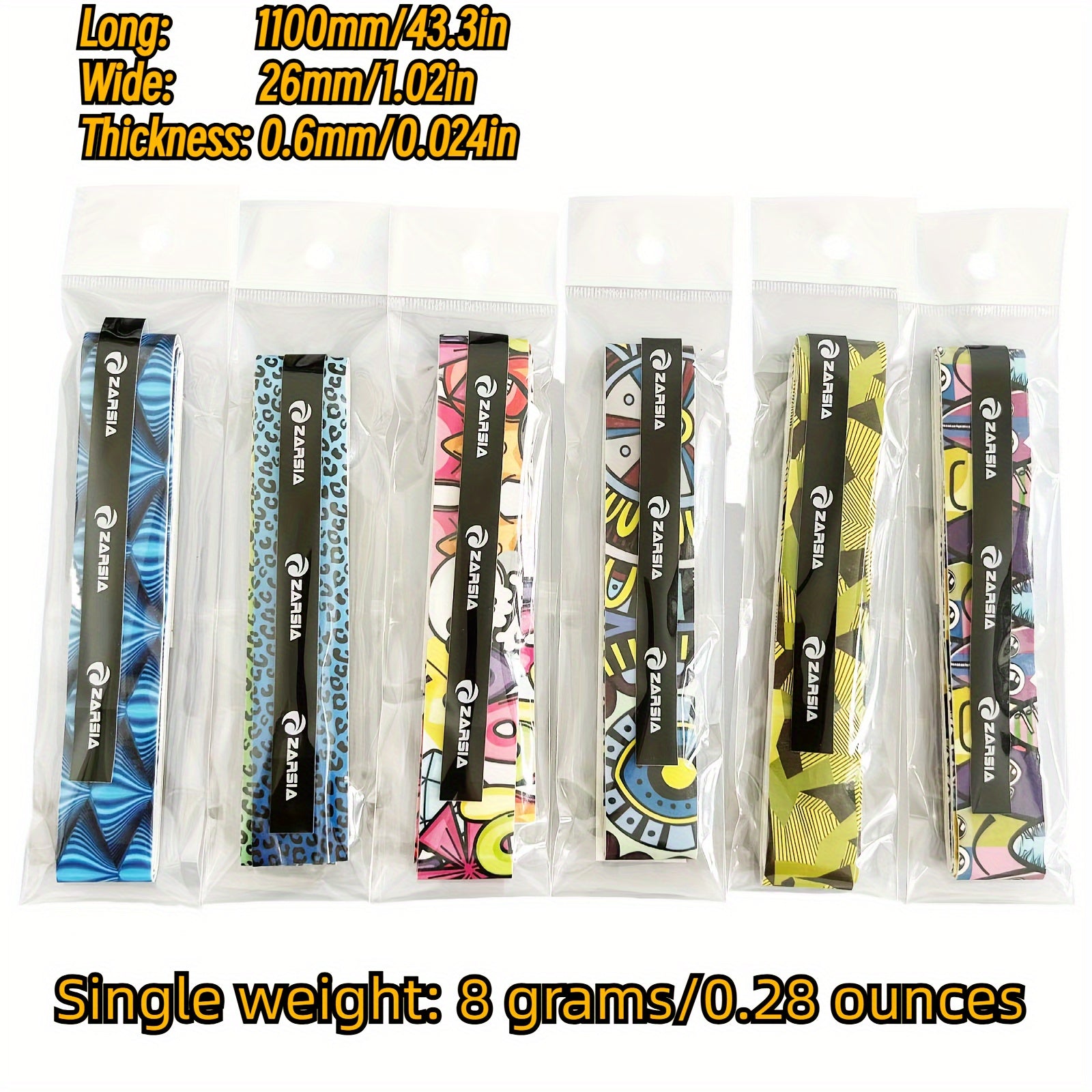 3D Printing Tennis Badminton Racket Overgrips Anti Slip Sweat Absorbent