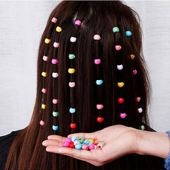 Mini Rainbow Hair Clips Small Plastic Hair Claw Clips Hair Accessories for Women