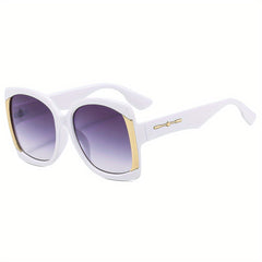 UV Protection Large Frame Sunglasses Mixed Square Sunglasses Decoration