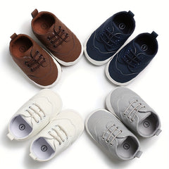 Baby Boys' Casual Sneakers Soft Sole Non Slip Toddler Shoes