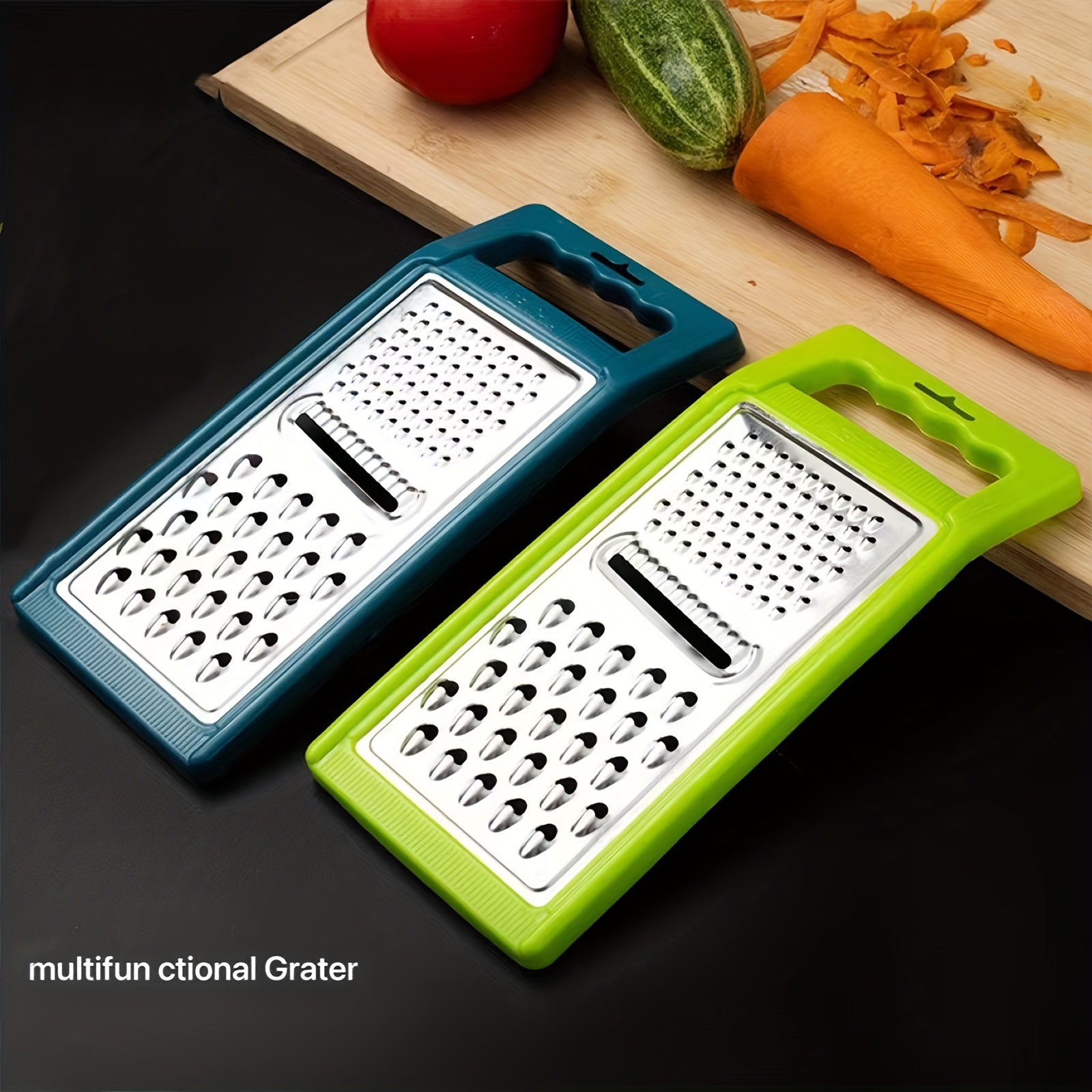 Kitchenware Stainless Steel Flat Grater Three in one Kitchen Tool