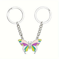 Adjustable Butterfly Keychain Set