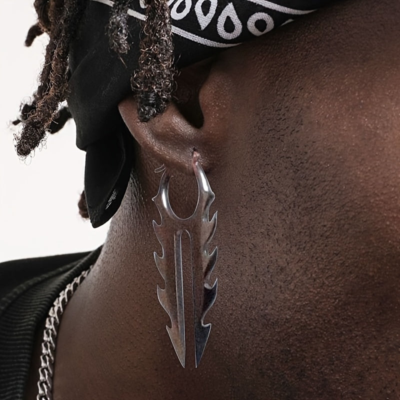 Punk Drop Earrings Y2K Gothic Darts Pendant Earring Women Men Jewelry