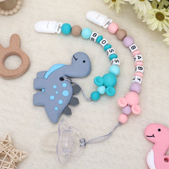 Custom Baby Pacifier Clip - Personalized Baby Shower Gift