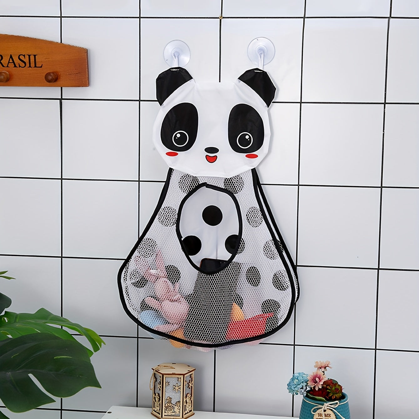 17inch Baby Toy Storage Bag - Ideal for Bath Time, Toilet Drain Netting