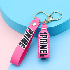 Creative Drink Bottle Key Chain Car Key Pendant Bag Ornament