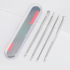 4pcs Acne Removal Needle Pimple Blackhead Remover Tool Blemish Face Skin Care