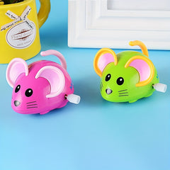 Random Wind up Mouse Toy Funny Animal Educational Toy for Kids Teens Adults