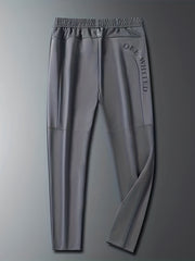 Men's Lightweight Sports Pants With Side Pockets Drawstring Waist