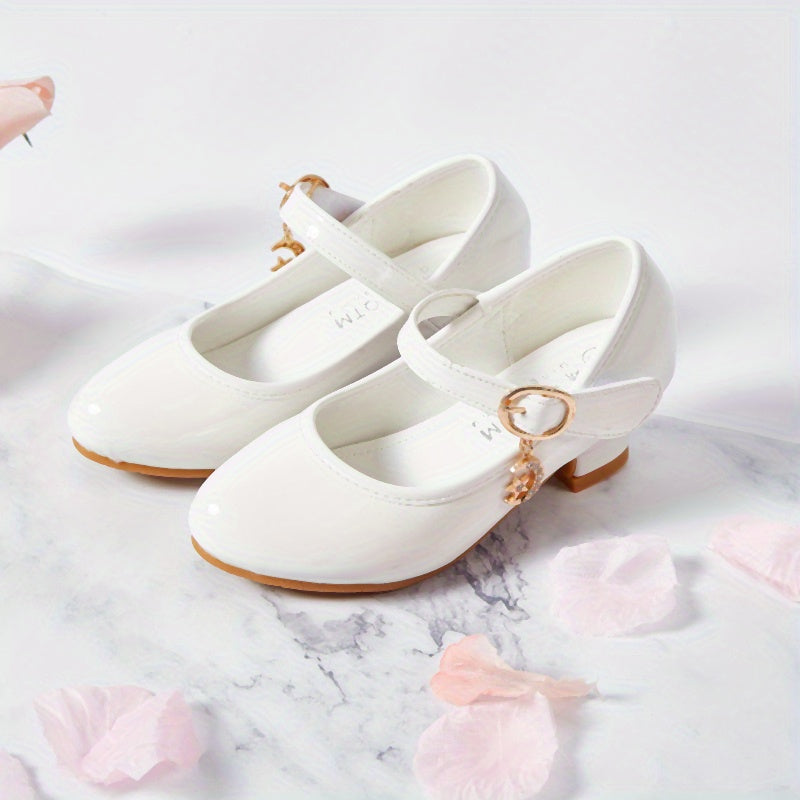 Girls' High Heel Shoes Princess Soft Sole Shoes