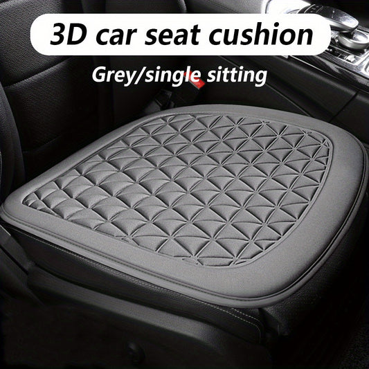 3D Car Seat Cushion Four Seasons Universal Gray red