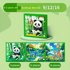 Educational Magnetic Puzzle Set for Kids 3-6 Years