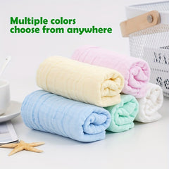 Soft & Absorbent Muslin Cotton Baby Washcloths - Pack of 5