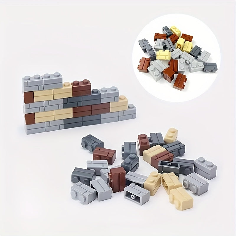 Architectural Building Blocks DIY Educational City Wall Bricks Set