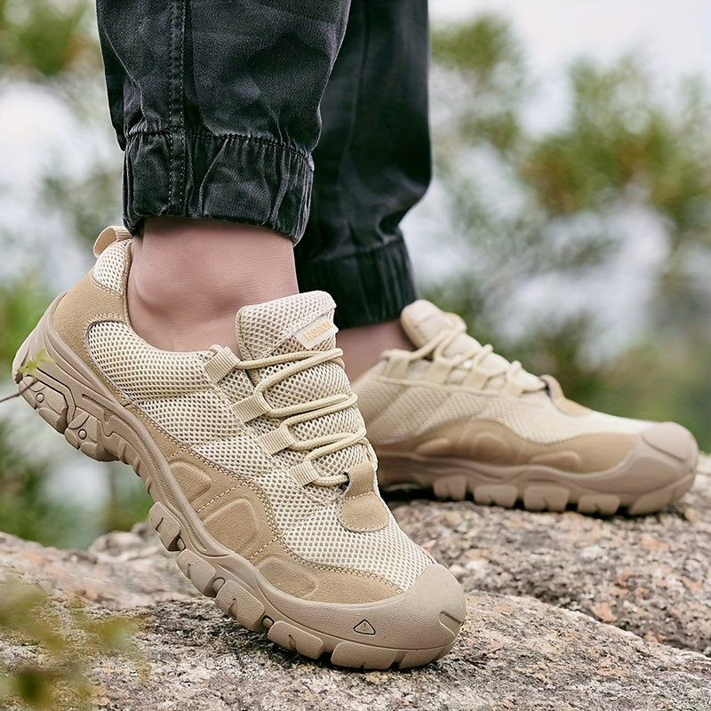 Tactical Hiking Shoes Wear Resistant Non Slip Breathable Shock Absorption