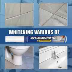 1pc Grout Pen Ceramic Tile Repair Pen Bathroom Waterproof Mildew proof