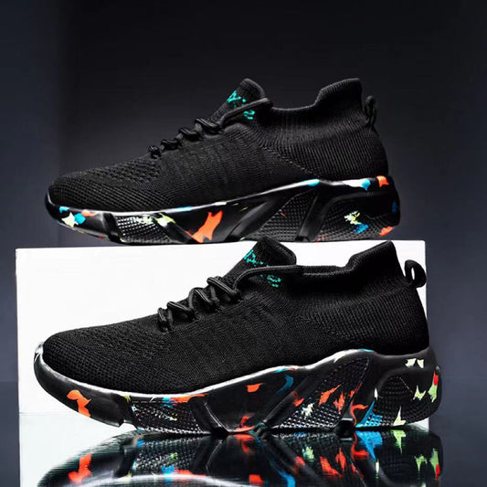 Breathable Flying Woven Sneakers for Women