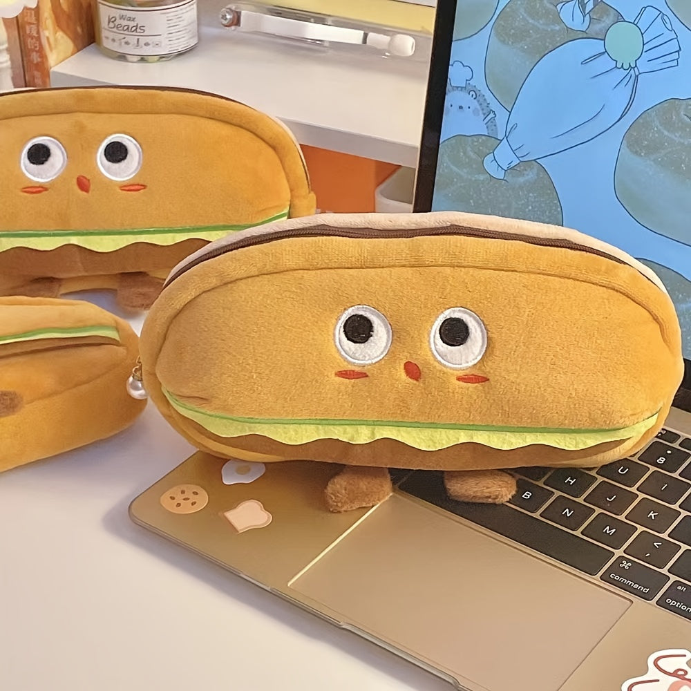 Hamburger Pencil Case for Students