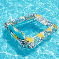 Square Pool Float Water Lounger Thickened PVC Inflatable Summer Beach Pool