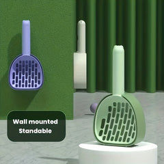 Pet Litter Scooper with Integrated Handle for Cat and Dog Cleaning