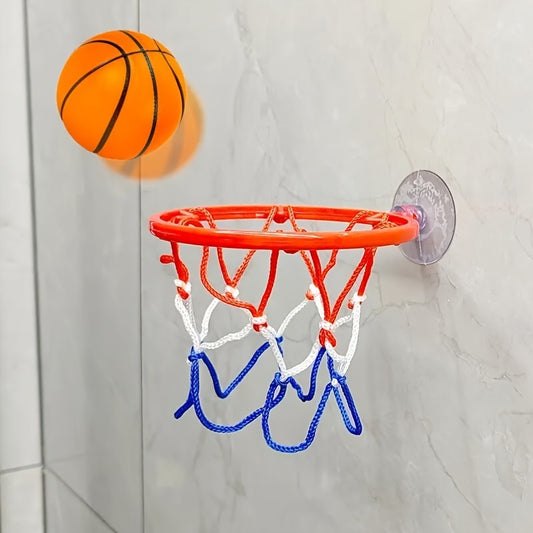 Mini Basketball Hoop Toy for Kids, Wall-Mounted Shooting Rack