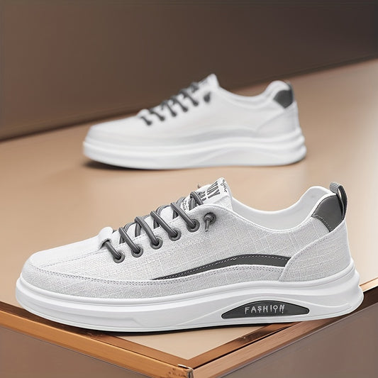 Men's Lace up Sneakers Casual Walking Shoes Comfortable