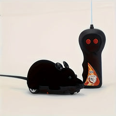 RC Rat Toy for Cats Gray