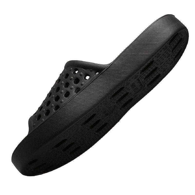 Men's Lightweight Non Slip Slides for Indoor Outdoor Beach Shower