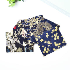 5pcs Japanese Cotton Fabric Bundle For Patchwork Sewing Dolls Bags