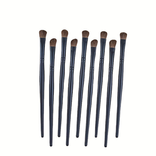 2pcs Soft Eyeshadow Brush for Detail Finish and Contouring