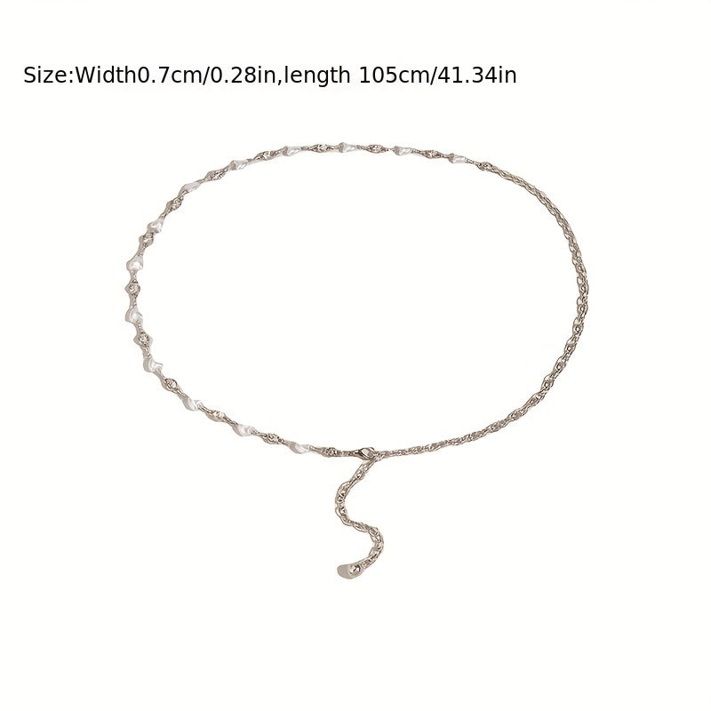 Heart Shaped Beads Tassel Belly Chain for Women