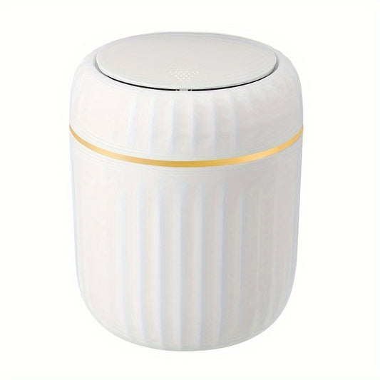Desktop Trash Can with Lid Creative Small Coffee Table Office Living Room