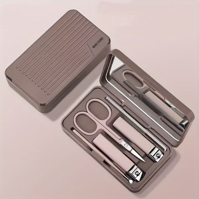 5pcs Nail Clippers Fingernail & Toenail Cutter Manicure Tool