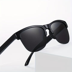 Polarized Half Frame Sports Sunglasses for Driving