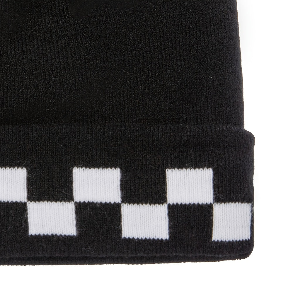 Men's Winter Thermal Beanie Hat Soft Cap for Snow Weather