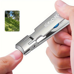 2pcs Stainless Steel Nail Clipper Set with Nail File