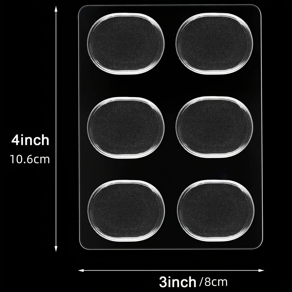 6pcs Drum Mute Pad Set for Percussion Instruments